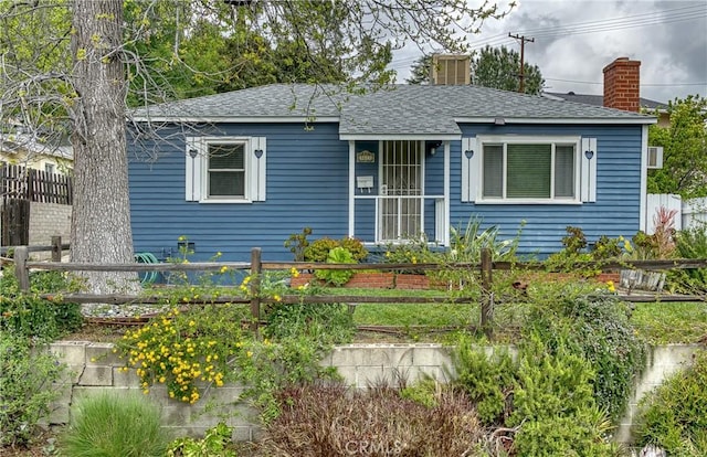 3611 4th Ave, La Crescenta, CA 91214 - bungalow-style home featuring a shingled roof and a chimney
