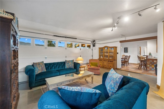 view of living area