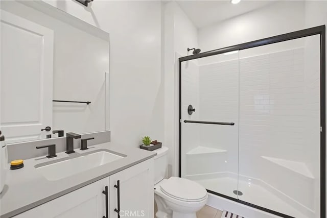27824 Marquee Dr, Valencia, CA 91381 - bathroom featuring a shower stall and vanity