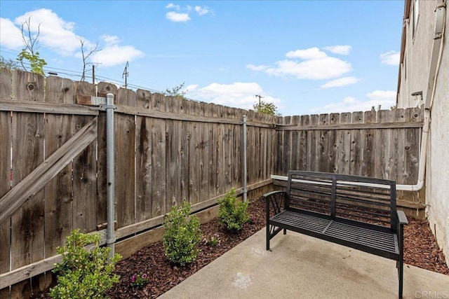 888 Cherrywood Way Unit 20, El Cajon, CA 92021 - view of patio with a fenced backyard
