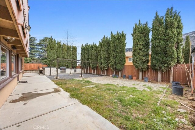 4228 Willow Trl, Frazier Park, CA 93225 - view of yard featuring a fenced backyard and a patio