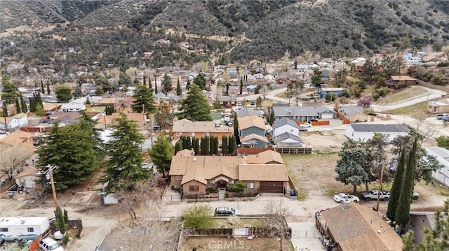4228 Willow Trl, Frazier Park, CA 93225 - drone / aerial view with a residential view and a mountain view