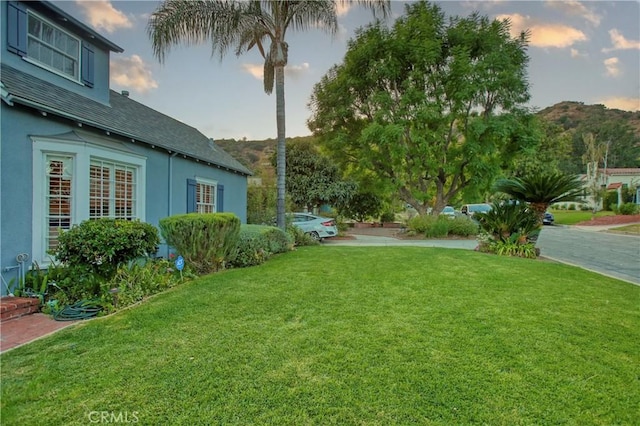 1628 Santa Rosa Ave, Glendale, CA 91208 - view of yard at dusk