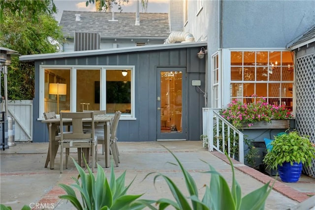 1628 Santa Rosa Ave, Glendale, CA 91208 - view of patio / terrace featuring central AC unit and outdoor dining area