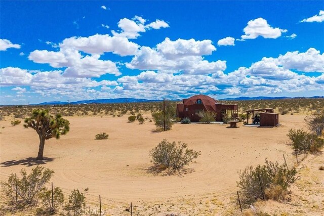 951 N Kuna Ave, Landers, CA 92285 - view of mountain background featuring rural landscape and a desert landscape