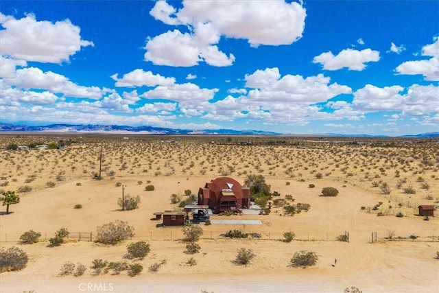951 N Kuna Ave, Landers, CA 92285 - water view with a desert landscape and rural landscape