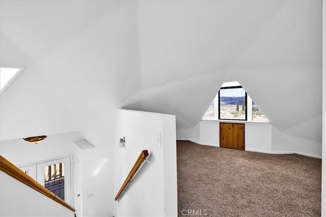 951 N Kuna Ave, Landers, CA 92285 - additional living space with carpet floors and vaulted ceiling