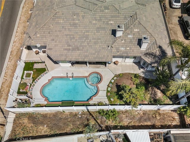 1403 Sonora St, San Bernardino, CA 92404 - birds eye view of property