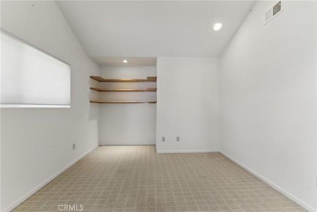 8292 Manifesto Cir, Huntington Beach, CA 92646 - spare room with visible vents, baseboards, recessed lighting, and carpet