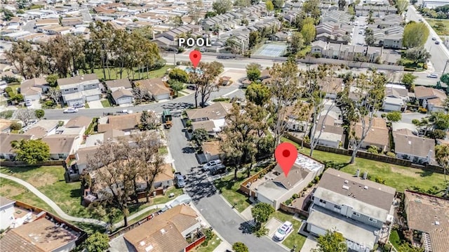 8292 Manifesto Cir, Huntington Beach, CA 92646 - drone / aerial view featuring a residential view