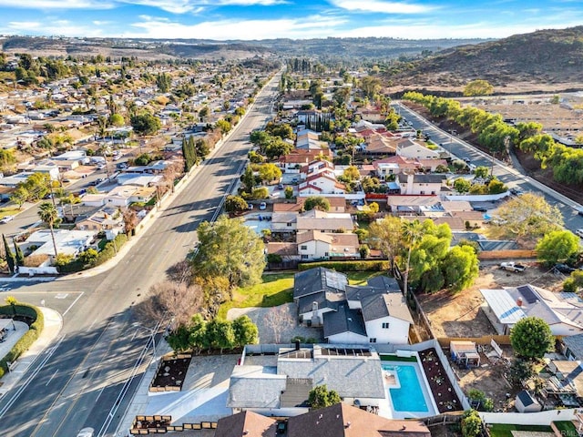birds eye view of property featuring a residential view