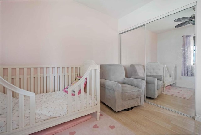 804 S 37th St, San Diego, CA 92113 - bedroom with wood finished floors and a closet