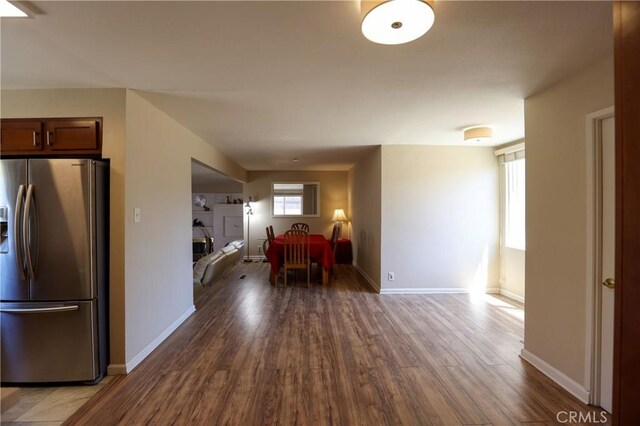 3477 Avenida Simi, Simi Valley, CA 93063 - dining area featuring baseboards and wood finished floors