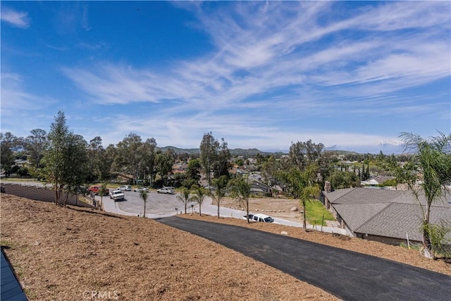 10220 Balmoral Ct, Riverside, CA 92503 - view of yard featuring a mountain view and aphalt driveway