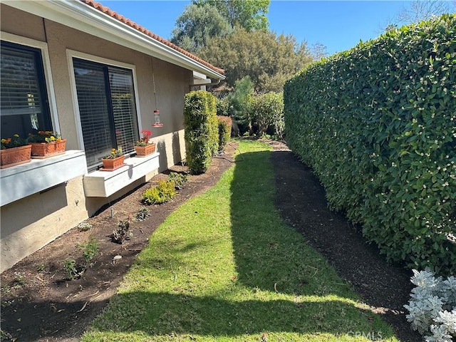 view of yard