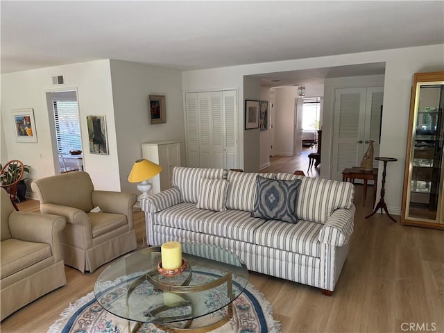 5219 Moya, Laguna Woods, CA 92637 - living room featuring wood finished floors