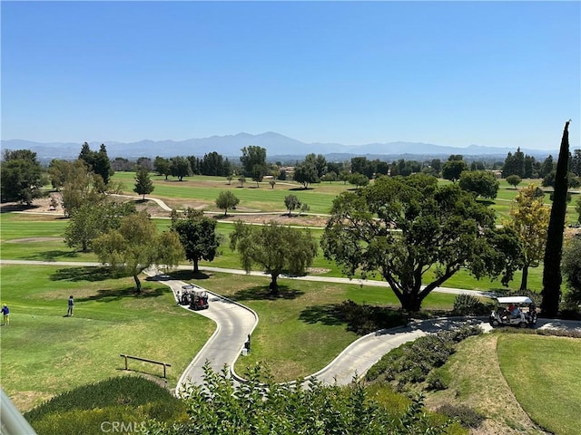 5219 Moya, Laguna Woods, CA 92637 - view of community with a mountain view and a yard