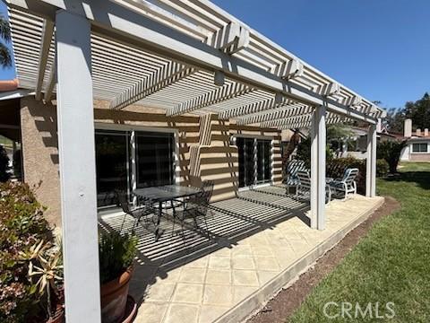 5219 Moya, Laguna Woods, CA 92637 - view of patio / terrace with a pergola