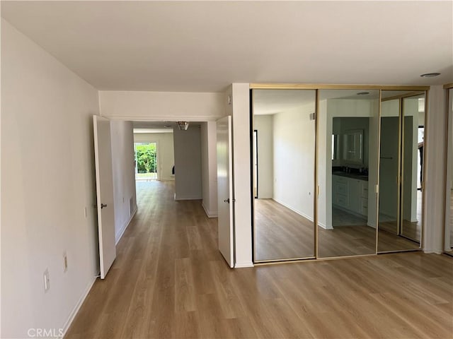 5219 Moya, Laguna Woods, CA 92637 - hall with wood finished floors
