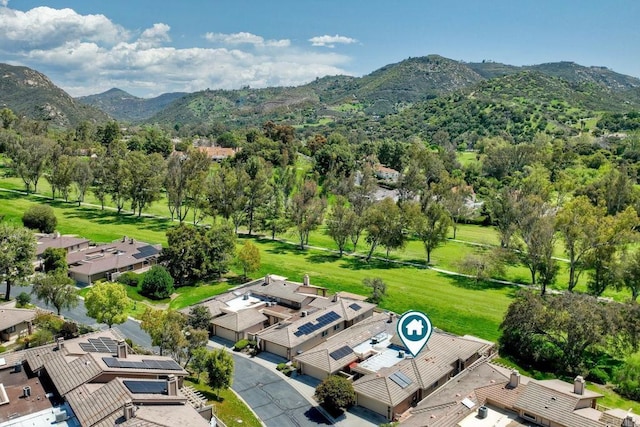 29839 Circle R Creek Ln, Escondido, CA 92026 - aerial perspective of suburban area featuring a mountain backdrop