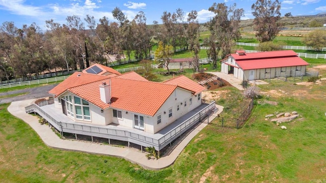 20191 Deerben Rd, Ramona, CA 92065 - aerial view of property and surrounding area