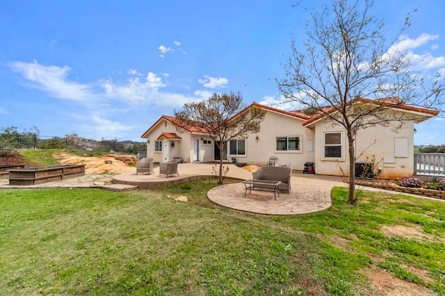 20191 Deerben Rd, Ramona, CA 92065 - rear view of house featuring a patio area and stucco siding