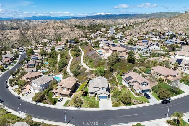 14209 Wrangell Ln, Canyon Country, CA 91387 - aerial view of residential area featuring a mountain backdrop