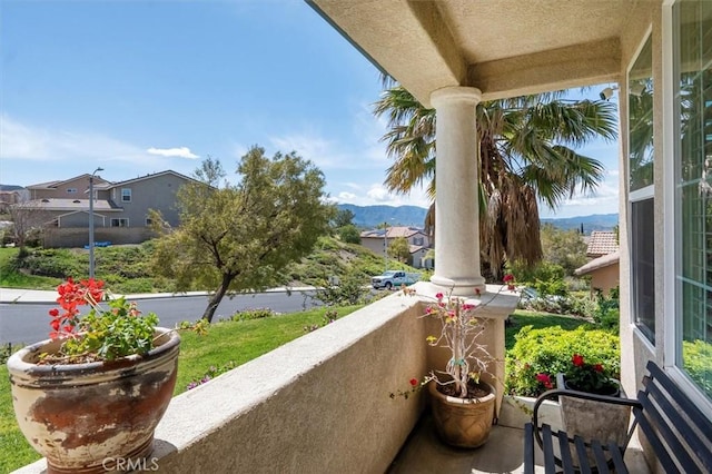 14209 Wrangell Ln, Canyon Country, CA 91387 - balcony with a mountain view