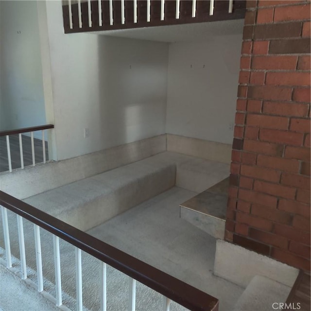 view of stairs