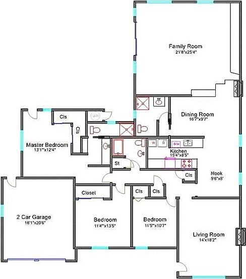 234 Santa Rosa Rd, Arcadia, CA 91007 - view of layout