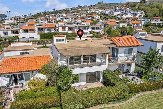 3604 Calle Casino, San Clemente, CA 92673 - back of house with stucco siding, a tile roof, and a residential view