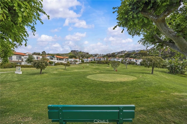 3604 Calle Casino, San Clemente, CA 92673 - surrounding community featuring a lawn, view of golf course, and a residential view