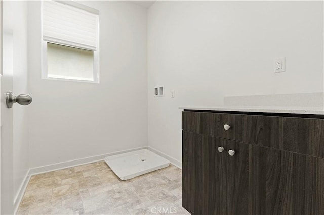 3069 Acebo Dr, Pomona, CA 91767 - washroom with baseboards and hookup for a washing machine