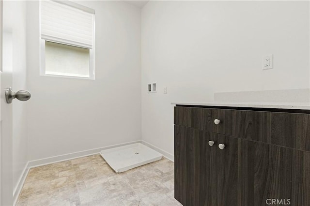 3069 Acebo Dr, Pomona, CA 91767 - laundry area with baseboards and washer hookup
