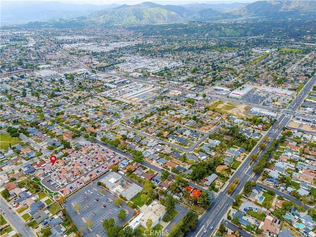 3069 Acebo Dr, Pomona, CA 91767 - aerial view of property and surrounding area featuring mountains