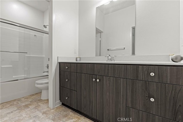3069 Acebo Dr, Pomona, CA 91767 - full bath with vanity and shower / bath combination with glass door