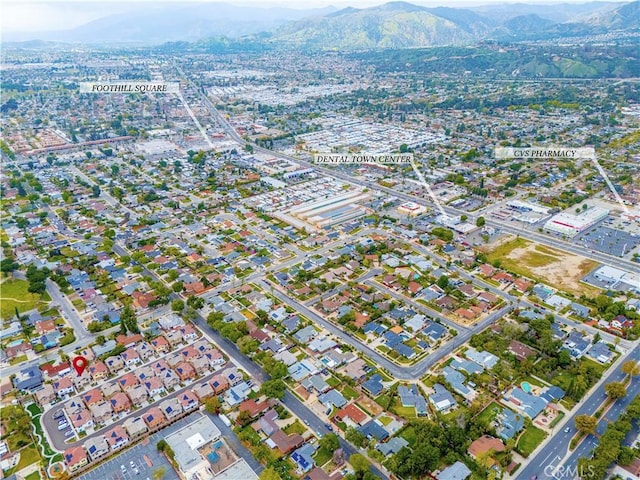 3069 Acebo Dr, Pomona, CA 91767 - birds eye view of property featuring a mountain view