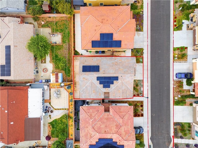 3069 Acebo Dr, Pomona, CA 91767 - aerial view of property and surrounding area featuring property parcel outlined