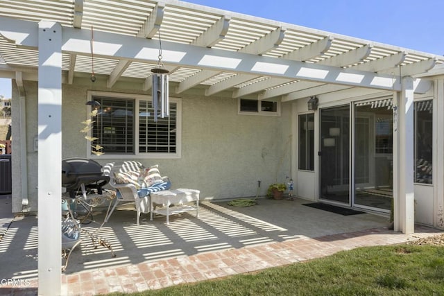 5216 Hillridge Dr, Camarillo, CA 93012 - view of patio with a pergola