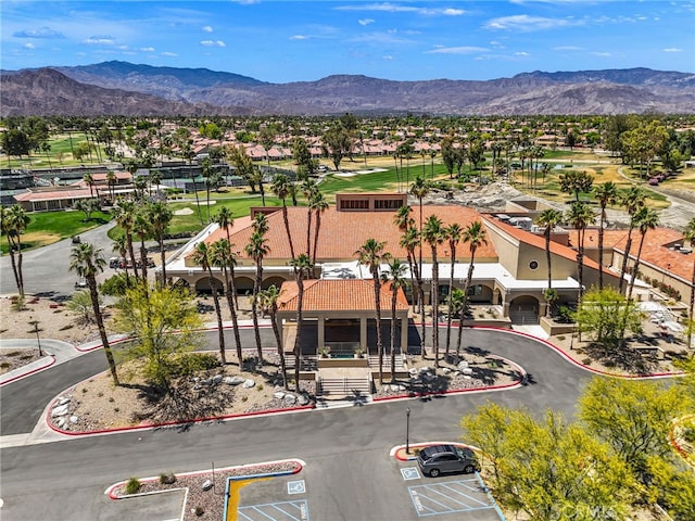 41497 Princeville Ln, Palm Desert, CA 92211 - birds eye view of property with a mountain view