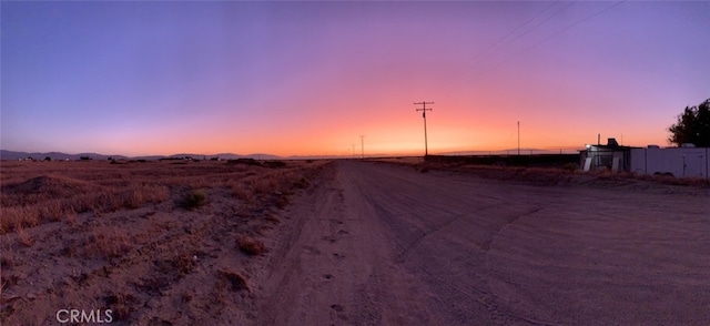 Palmdale, CA 93591 - view of dirt / gravel road