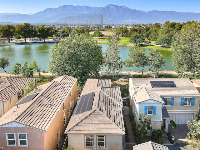 2925 E Via Terrano, Ontario, CA 91764 - bird's eye view of a water and mountain view