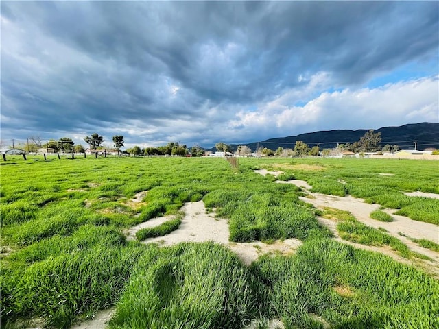 1380 Cottonwood Ave, San Jacinto, CA 92582 - view of yard featuring a mountain view and a rural view