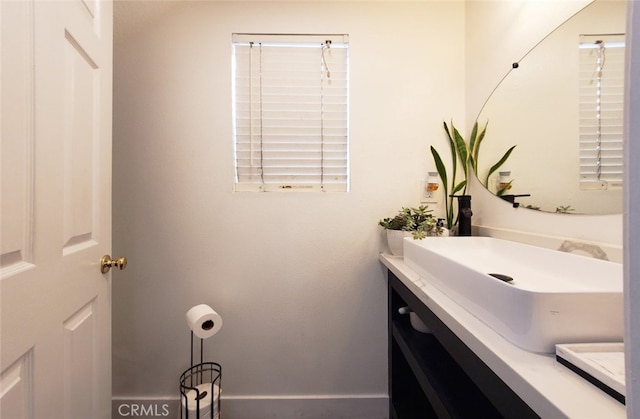 11102 Avolencia Pl, Garden Grove, CA 92840 - bathroom with vanity and baseboards