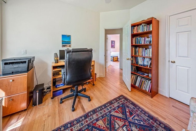 7371 Mcclure Ave, Gerber, CA 96035 - office featuring wood finished floors