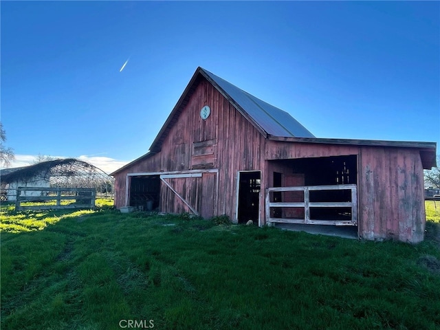 7371 Mcclure Ave, Gerber, CA 96035 - view of barn with fence
