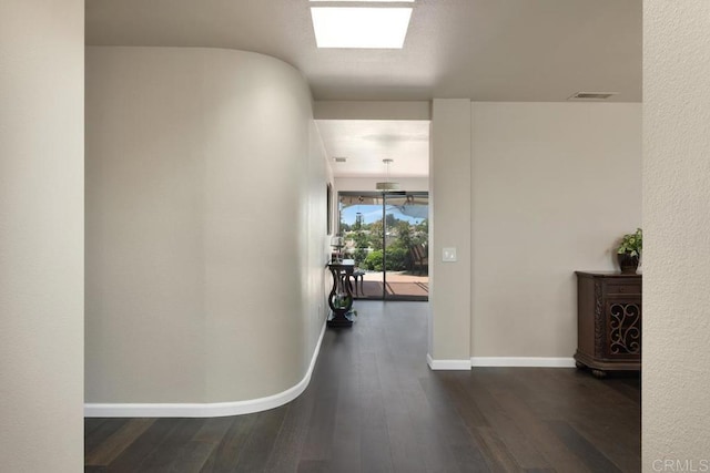 13336 Corte De Comares, San Diego, CA 92128 - hall featuring wood finished floors and baseboards