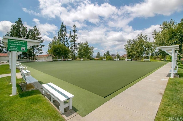 13336 Corte De Comares, San Diego, CA 92128 - view of property's community with a game area and a lawn