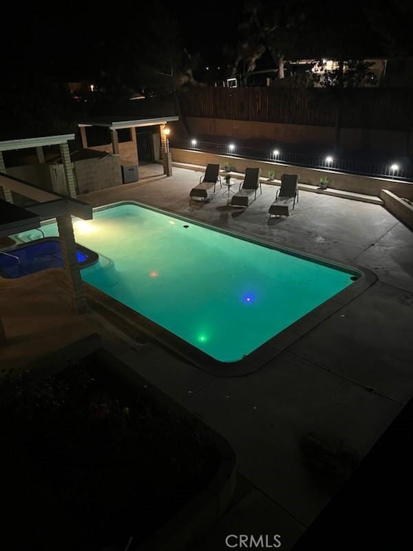 56707 Desert Gold Dr, Yucca Valley, CA 92284 - view of pool with a patio area
