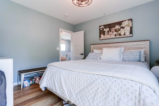 2255 Via Dulcea, Fallbrook, CA 92028 - bedroom with wood finished floors